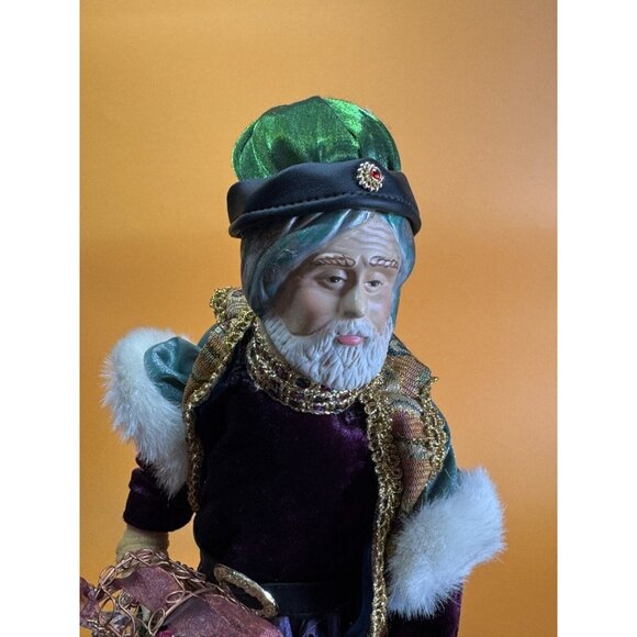 Sullivan's Large Ornate 3 Wise Men Doll Nativity Figurines Rare Find 19" - Picture 10 of 16